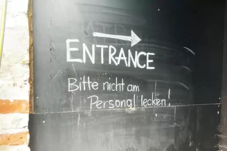 Gutes Benehmen ist in Sch&ouml;neweide erw&uuml;nscht. 