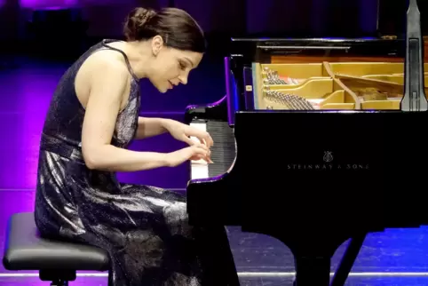 Virtuos: Olga Scheps in der Fruchthalle. 