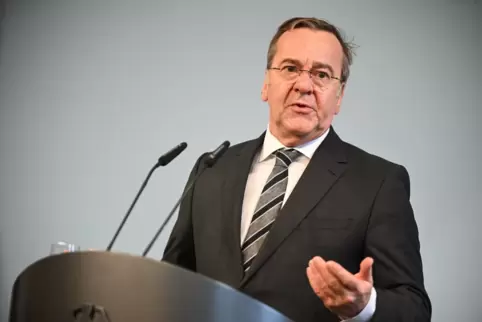 „Es ist nicht unser Krieg, wir haben ihn nicht begonnen“: Bundesverteidigungsminister Boris Pistorius. 