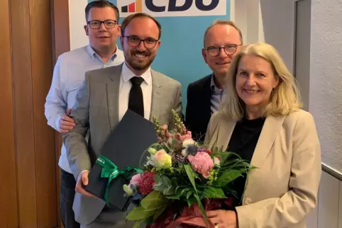 Marion Schneid bei ihrer Nominierung.
