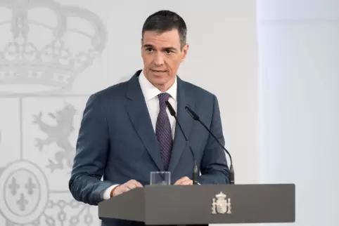Spaniens Ministerpräsident Pedro Sánchez kritisierte erneut den Angriff der USA und Israels auf den Iran. 
