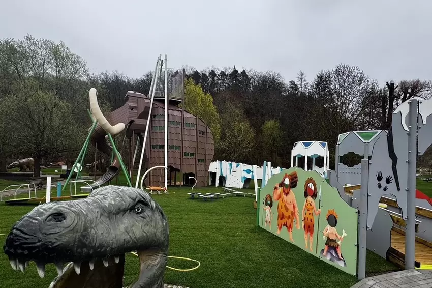 Die Spielwelt greift den Animationsfilm »Ice Age« auf.