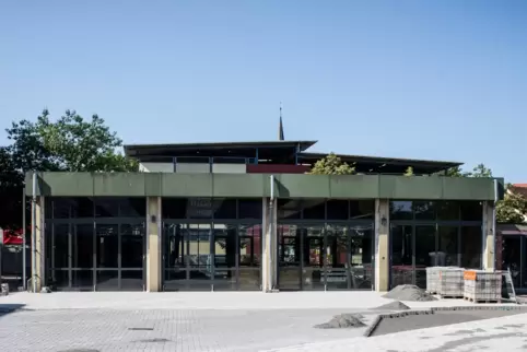 Die Multifunktionshalle entstand aus der alten Feuerwache. 