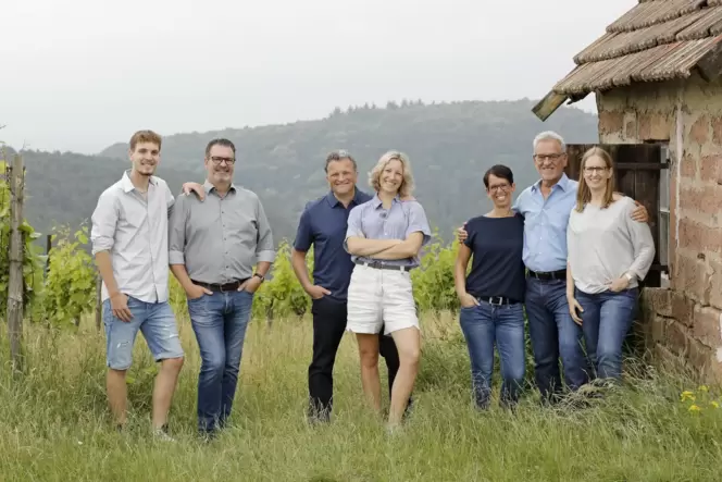 »MEJS« (v. li.): Leon Hitziger, Stefan Hitziger, Jürgen Wilker, Antonia Wilker, Sandra Vogel, Manfred Vogel, Nicole Vogel.