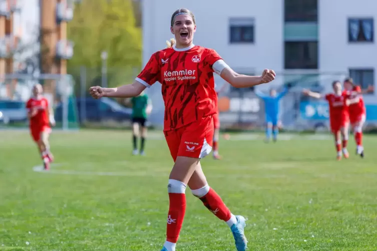 Traf dreimal innerhalb von 35 Minuten: Elin Hüser.