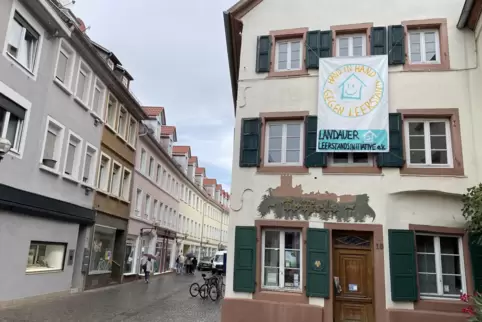 Im ehemaligen Restaurant Zum Trifels entwickelt die Leerstandsinitiative Landau neue Ideen. 