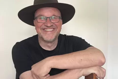 Mario Bissinger von der Pälzer Cantry Bänd. 