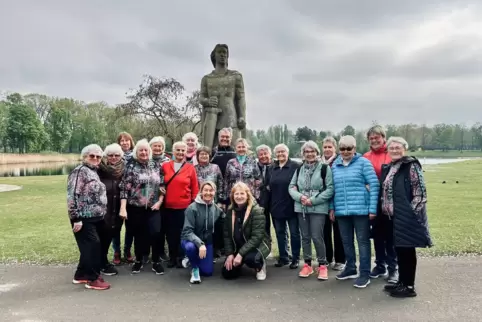 Die Teilnehmer am Inklusionsspaziergang.