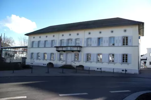 Das Rathaus in Lambsheim, indem der Vortrag stattfindet. 