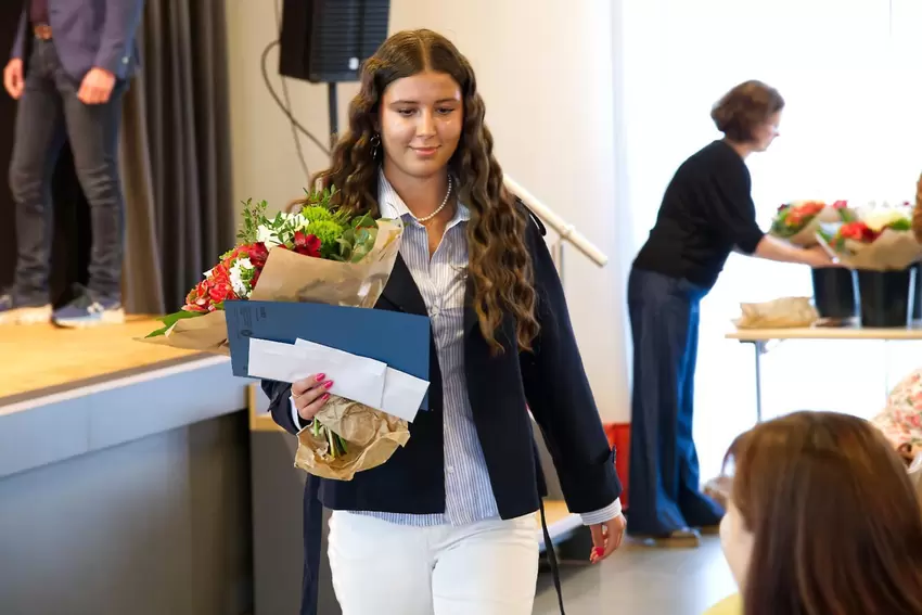 Livia Könsgen, FSJlerin des LAZ Zweibrücken, belegte Platz fünf bei der Sportlerwahl.