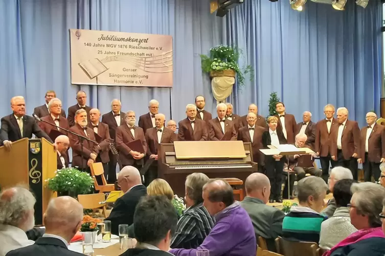 Ein Foto vom Jubil&auml;umskonzert zum 140-j&auml;hrigen Bestehen im Jahr 2016. 