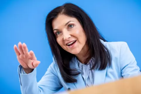Bleibt bei ihrem Nein zu einer Übergewinnsteuer: Katherina Reiche.
