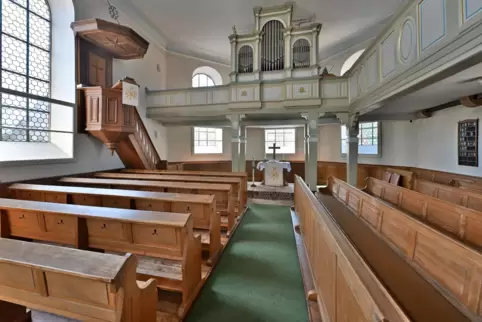 Insgesamt soll der Innenraum der Lutherkirche heller und moderner gestaltet werden. 