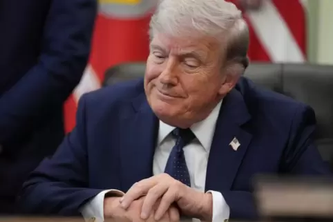 US-Präsident Trump gilt als empfänglich für symbolische Gesten. Warum also nicht Orte nach ihm benennen? 