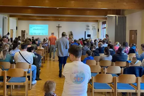 In Haßloch gibt es einen eigenen Kindergottesdienst. 