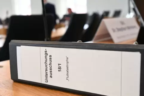 Ein Untersuchungsausschuss hat sich mit der Flutkatastrophe im Ahrtal beschäftig. 