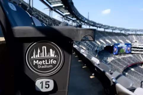 Blick in das MetLife Stadium in East Rutherford/New Jersey