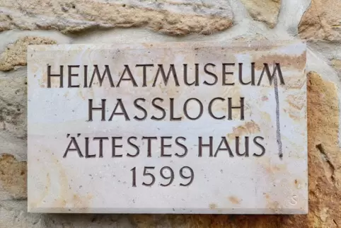 Das Heimatmuseum in Haßloch beherbergt eine umfangreiche Sammlung historischer Exponate. 