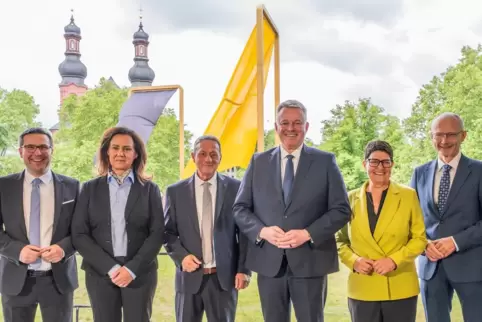 Marcus Klein (links) wird Minister im Kabinett von Gordon Schnieder.