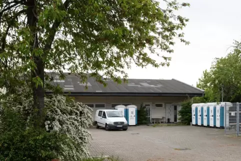 Die Asylunterkunft in Haßloch. 