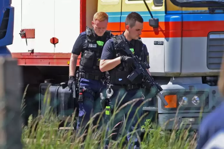 Polizei erschie&szlig;t entlaufenen Tiger bei Leipzig