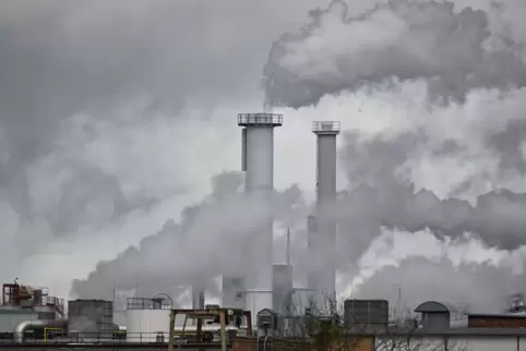 CO2-Emissionen von Industriebetrieb