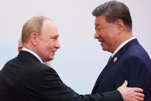 Sind sich schon mehrfach begegnet: Xi und Putin.