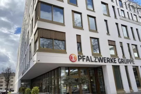 Die Pfalzwerke-Hauptverwaltung in Ludwigshafen.