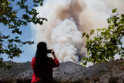 Waldbrand in Kalifornien