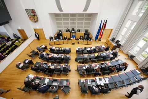 Plenarsitzung Landtag Saarland
