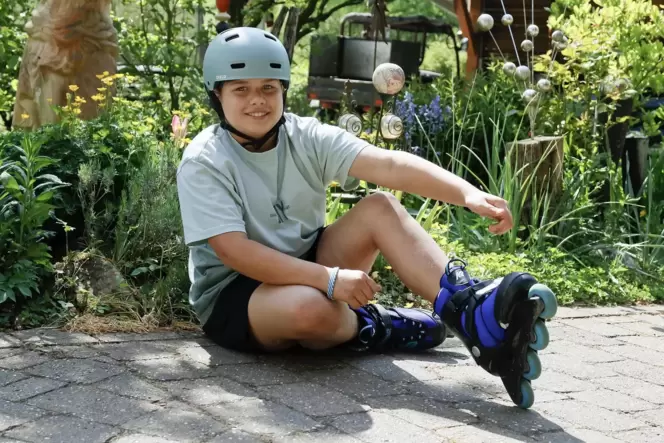 Ein Gefühl von Freiheit, Geschwindigkeit und Abenteuer: Nora Dahlhauser ist gerne mit ihren Inline-Skates unterwegs. Ein Gefühl von Freiheit, Geschwindigkeit und Abenteuer: Nora Dahlhauser ist gerne mit ihren Inline-Skates unterwegs.