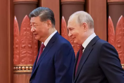 Wenige Tage nach Donald Trump kommt jetzt Wladimir Putin nach Peking: Über 40-mal haben sich Chinas Staatschef Xi Jinping und de