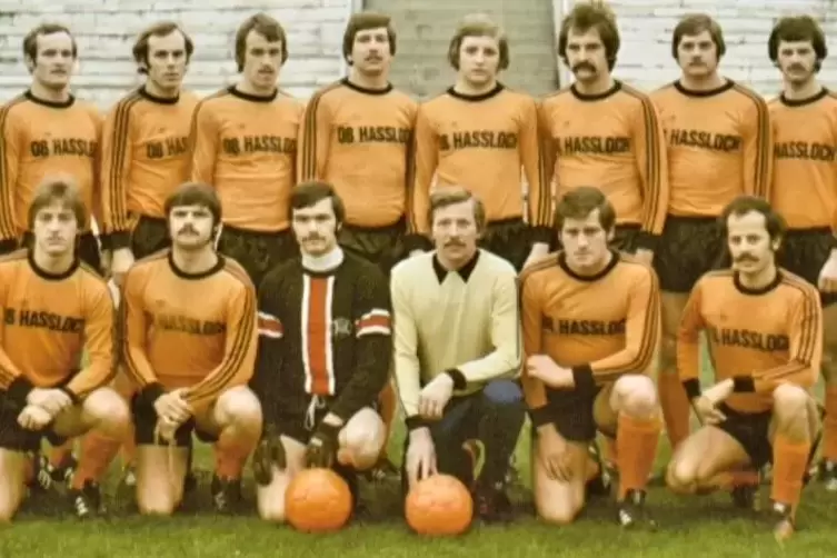 Die Meistermannschaft von 1976.