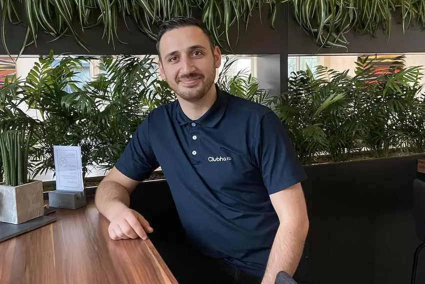 Simo Jokic, Gastronom beim BASF-Tennisclub.