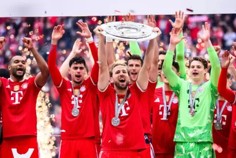 Meister-Feier der Bayern