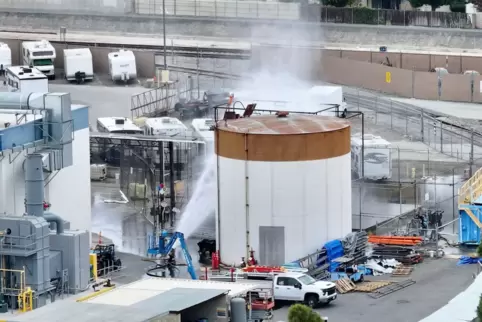 Lagertank Notfall in Kalifornien