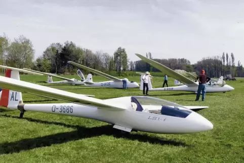 Auf dem Segelflugplatz Dannstadt war der Mann gestartet.