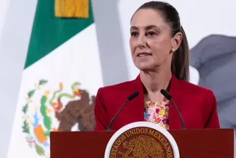 Mexikos Präsidentin Claudia Sheinbaum