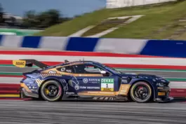 Max Reis in seinem Ford Mustang GT3.
