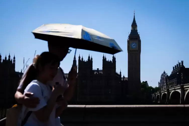 Hitze in London