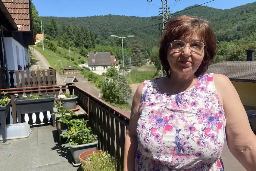 Beate Serbiné lebt bewusst und gerne in Hirschthal.