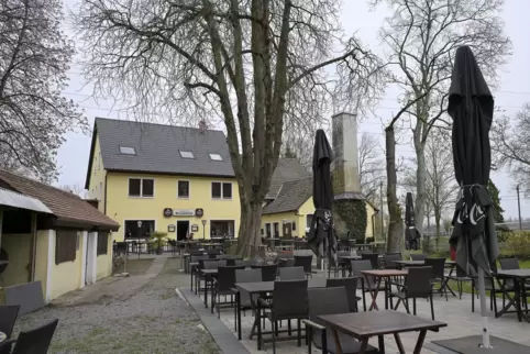 Das Restaurant Waldmühle in Rheingönheim. 
