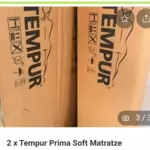 Verkaufe zwei komplett neue TEMPUR PRIMA  Matratzen in der Größe 100 x 200 cm. Härtegrad: Soft Die Matratzen bieten hohen Schlaf