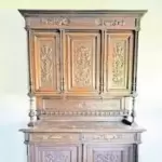 11252828_10_1 Ich verkaufe meinen antiken Schrank aus Eiche, Frankreich ca. 1840. Maße: H 240 cm, B: 150 cm, T: 60cm. Abholpreis: 500 € VHB