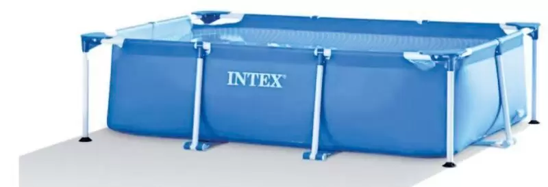 Pool komplett SET (in Original Verpackung!!!): INTEX Pool (3m x 2m x 0,75m), Pool Abdeckung, Pool Heizung elektrisch, T.I.P Pool