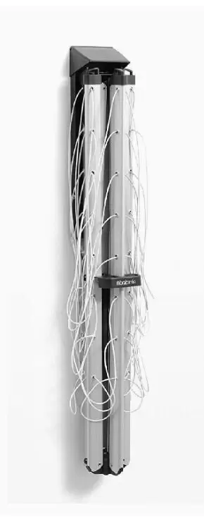 11253108_10_1 brabantia WALLFIX, platzsparend, abklappbar (Onlinebilder), 24m Wäscheleine, Außenleinen 120cm lang. Selbstabholer 50.-€.