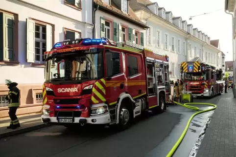 Die Feuerwehr hatte den Brand schnell unter Kontrolle.