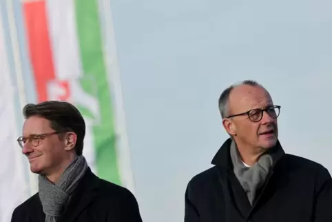 Hendrik Wüst und Friedrich Merz