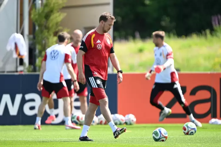 WM-Vorbereitung der Fu&szlig;ball-Nationalmannschaft