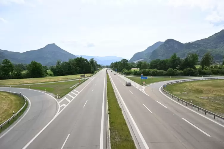 Demo auf Brennerautobahn - Deutschland